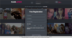 Desktop Screenshot of masslover.com